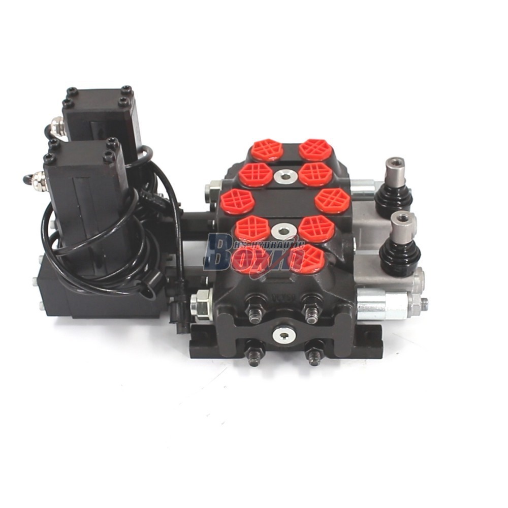 Sectional Directional Valve DCV60 2 Spool Electric Actuated Model cover photo